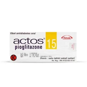 Actos 15 - 100 TABS (20 MG/TAB)