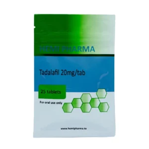 Tadalafil 20 - 25 TABLETS - 20MG/TAB.