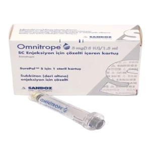 Omnitrope 5 Mg - 15 IU X 5 MG/IU