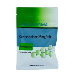 Oxymetholone 25 - 100 TABLETS - 25MG/TAB