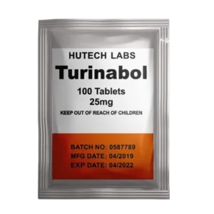 Turinabol 25 Hutech Labs - 100 TABS X 25 MG