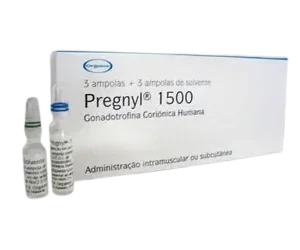 Hcg Pregnyl 1500 I.U - 3 AMP X 1500 IU